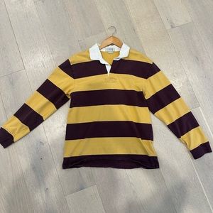 J Crew rugby polo size small